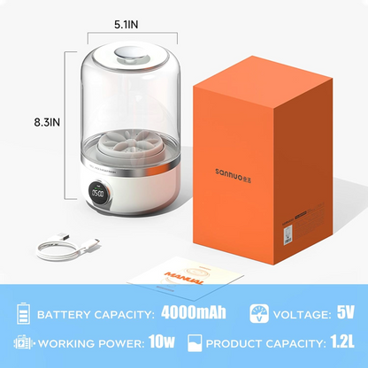 Wireless washing machine portable cleaner