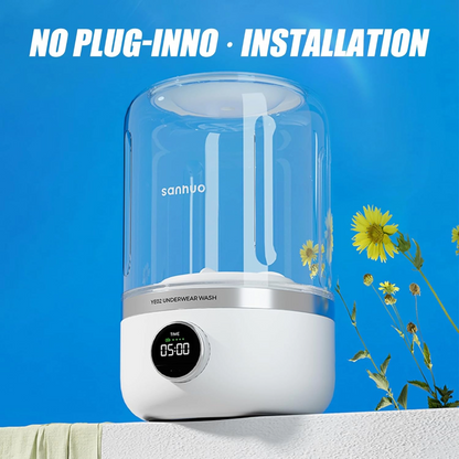 Wireless washing machine portable cleaner