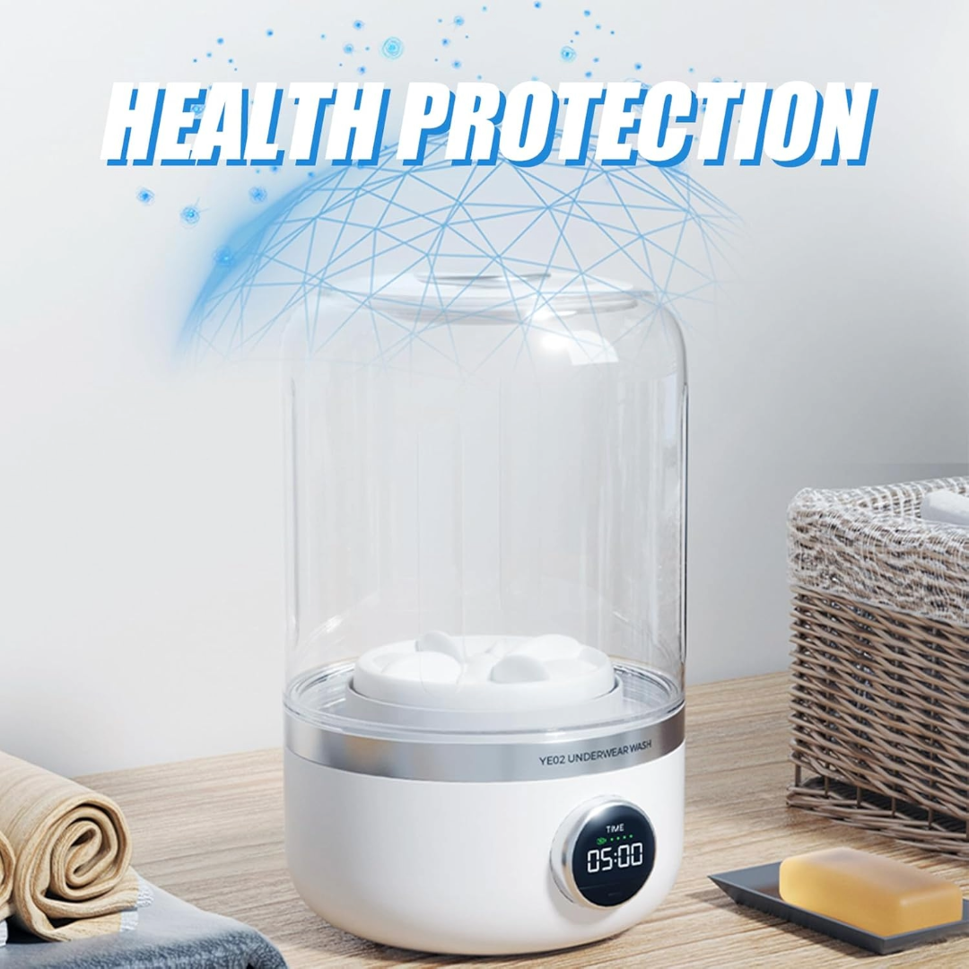 Wireless washing machine portable cleaner